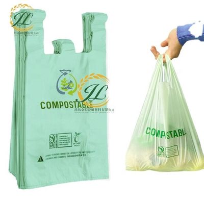 Sacs à l'intérieur biodégradables à 100% pour l'emballage alimentaire 50 microns