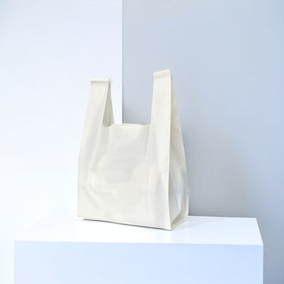 Sacs de compost imprimés à base d'amidon de maïs Sacs de cellulose biodégradables à emporter