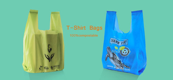 Sacs de magasinage biodégradables Hdpe Sacs de compostage compostables