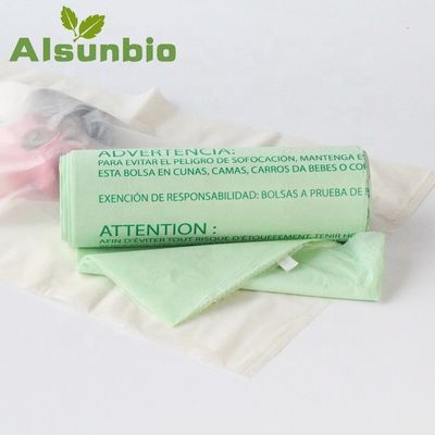 Sacs de transport écologiquement pliables et compostables en plastique