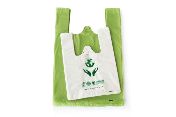 Sacs à provisions biodégradables 100% compostables PLA pour les produits alimentaires Fruits Certifié BPI