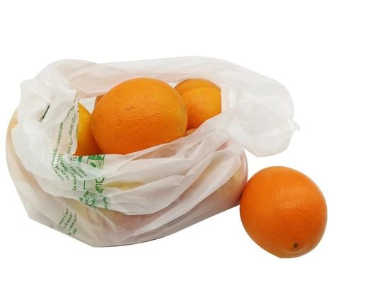 Sacs de magasinage biodégradables en PLA plastique compostable sur mesure