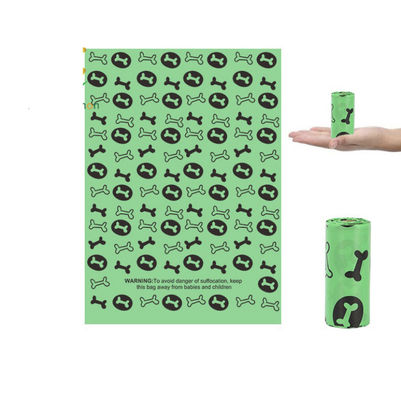 Fabrique personnalisée Eco-amicale de maïs de fécule compostable biodégradable sacs de caca de chien pour chien