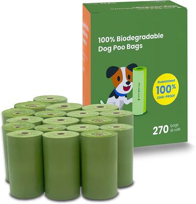 AISUN Sacs à ordures pour animaux de compagnie biodégradables à haute qualité multicolore