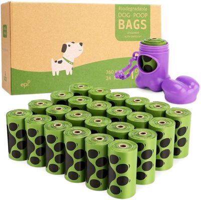 100 pièces par rouleau 2,6 gallons 10 litres manche-cravate biodégradable compostable déchets de cuisine poubelles poubelles