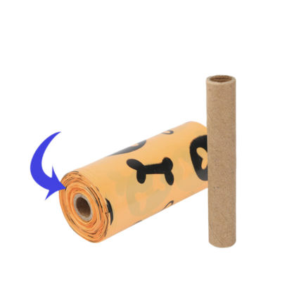Oem moq 10000 rouleaux à vendre en gros à chaud sacs en plastique imprimés de déchets pour chiens sac de caca pour chien