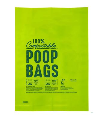 Le sac à ordures pour animaux de compagnie à usage unique en plastique pour l'environnement