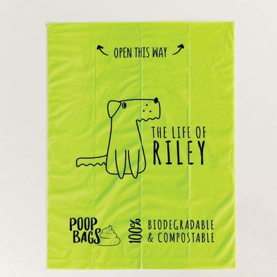 sacs biodégradables certifiés et compostables pour excréments de chiens pour animaux de compagnie