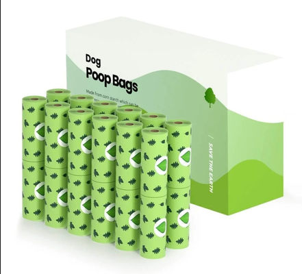 sacs à dos entièrement biodégradables et pliables pour animaux de compagnie, sacs jetables personnalisés pour animaux de compagnie