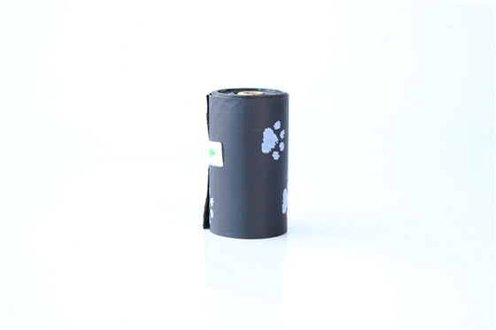 En plastique En13432 Sacs de caca certifiés Sacs pour animaux de compagnie compostables Impression gravure