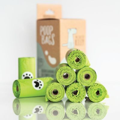 Sacs de caca polycompostables pour ménage certifiés BPI