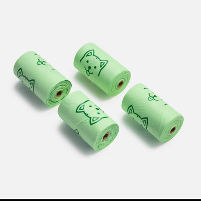 Sacs à ordures pour chiens compostables imprimés sur mesure Polythène biodégradable