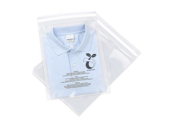 Sacs de vêtements biodégradables à base d'amidon de maïs