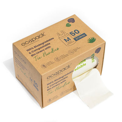 33 gallons Sacs à ordures écologiques Sacs de compost Résidu de cuisine Collecte