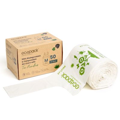 ASTMD6400 Sacs de poubelles pour déchets 8L 10L 15L