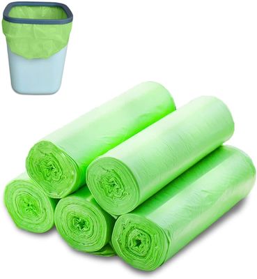 Sacs de fécule de maïs compostables sur mesure Sacs à ordures biodégradables