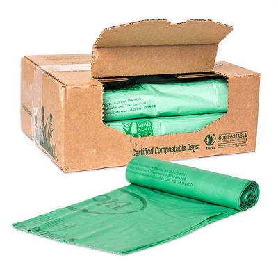 Accueil Plastique compostable poubelles 30L En13432 certifié