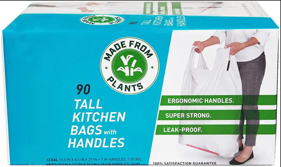 Accueil Plastique compostable poubelles 30L En13432 certifié