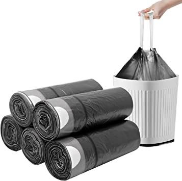 Des sacs à sacs en amidon de maïs sur mesure Eco-friendly 13 gallons pour les ordures de cuisine
