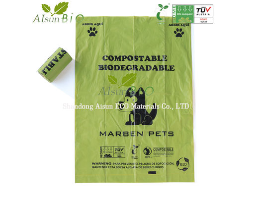 Sacs à ordures biodégradables respectueux de l'environnement pour animaux de compagnie