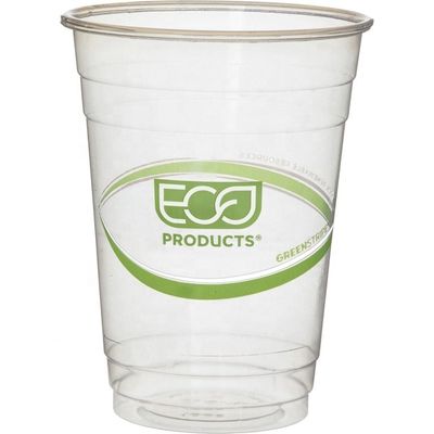 Coupe en PLA biodégradable à paroi unique 16 oz Coupe compostable