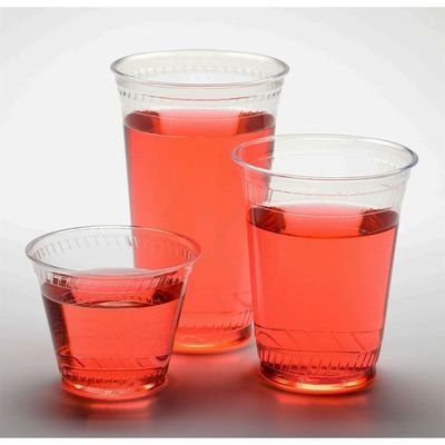 Logo personnalisé Biodégradable PLA tasses 12 oz eau de café