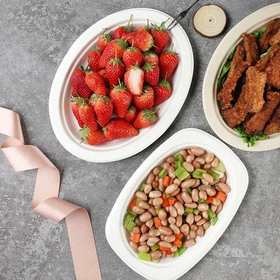 Coupe de smoothie compostable imprimée sur mesure Bagasse à la canne à sucre 20 oz