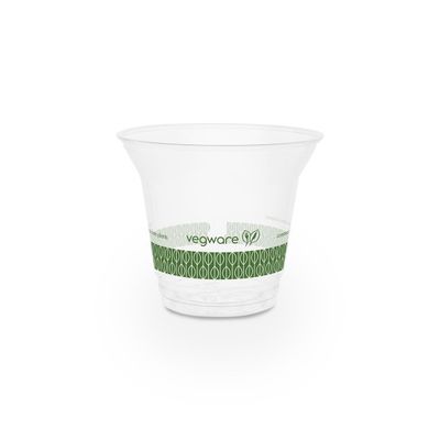 Coupe en PLA biodégradable 100% compostable 12 14 16 oz Pour l' eau potable