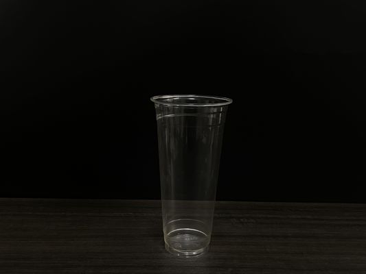 OEM tasses de café éclatantes et durables tasses en plastique biologique en vrac