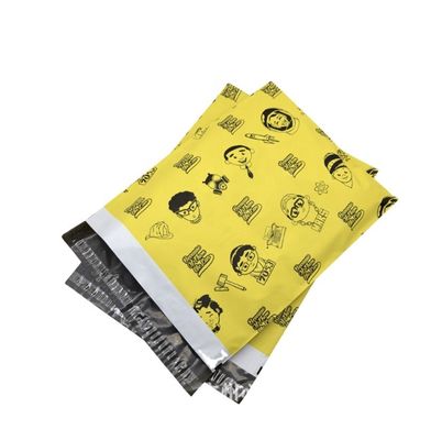 Sacs de courrier compostables en plastique de couleur pour l'emballage des colis