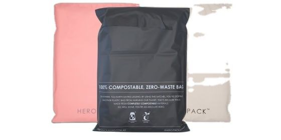 OEM Biodégradable Poly Mailers sacs auto-adhésifs Eco Friendly