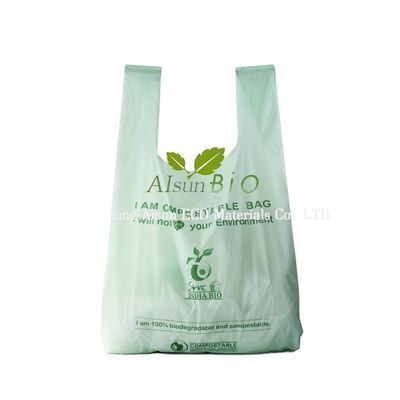 Sacs d'emballage de transport de PLA compostable Maïs ODM dégradable