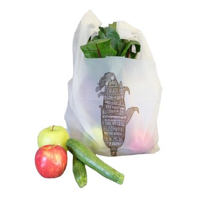 Sac d'emballage en PLA compostable de 64 gallons pour les excréments de chien
