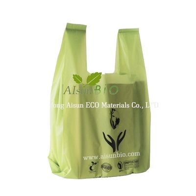 Sac d'emballage en PLA compostable de 64 gallons pour les excréments de chien