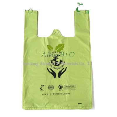 Sac d'emballage en PLA compostable de 64 gallons pour les excréments de chien