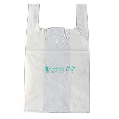 Supermarché PBAT Sacs d'emballage en PLA biodégradables Normes EN13432