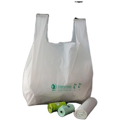Supermarché PBAT Sacs d'emballage en PLA biodégradables Normes EN13432
